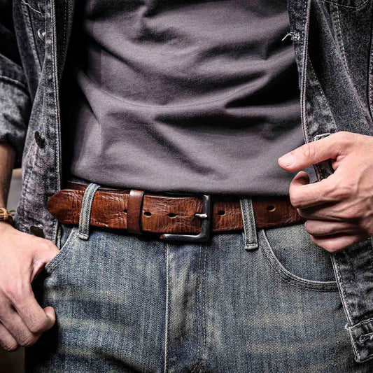 Redwood Leather Belt - Arklen