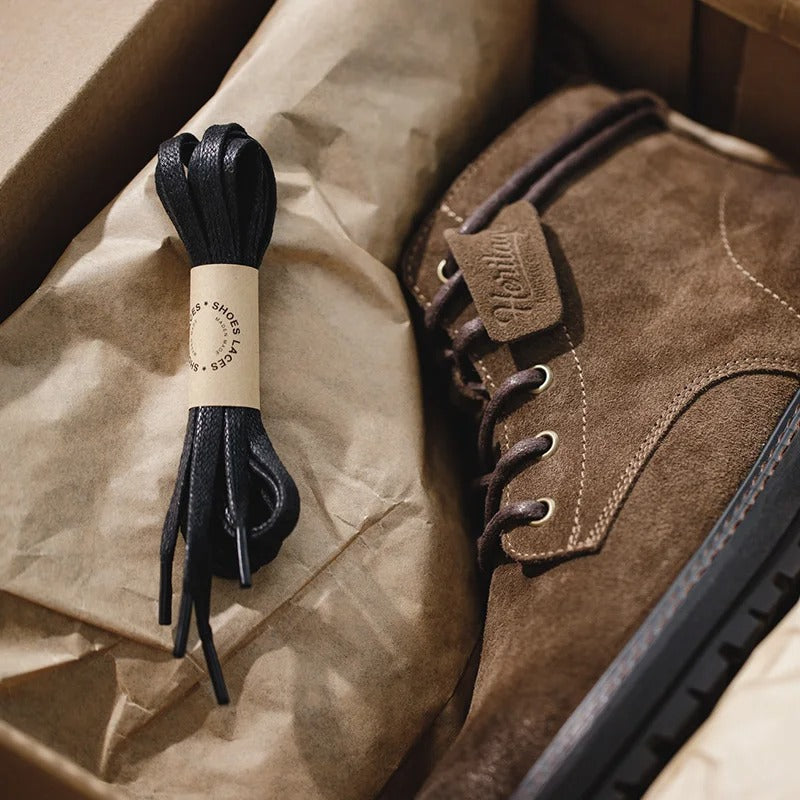 Arklen Combat Suede Leather Boots