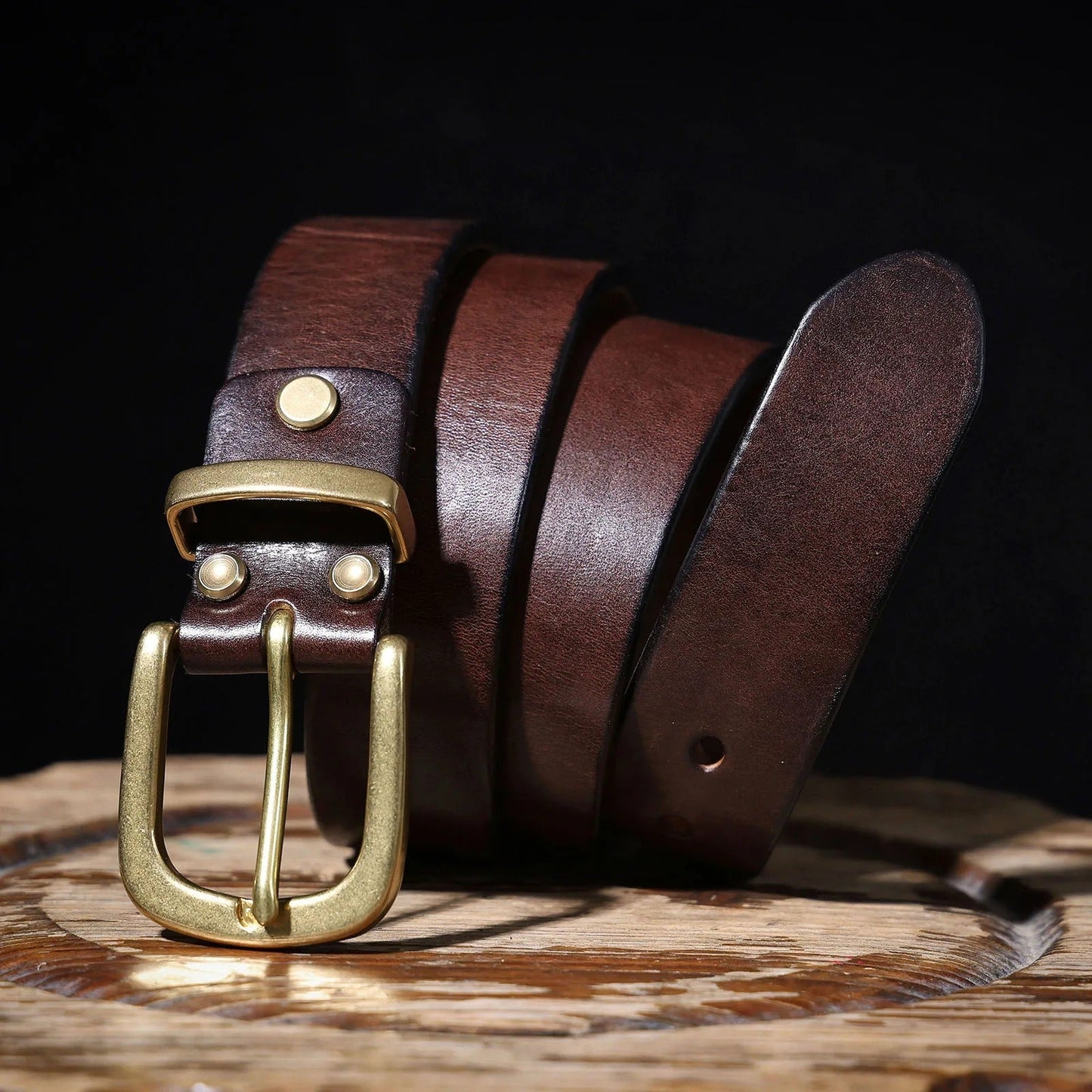 Arklen Dakota Full-Grain Leather Belt