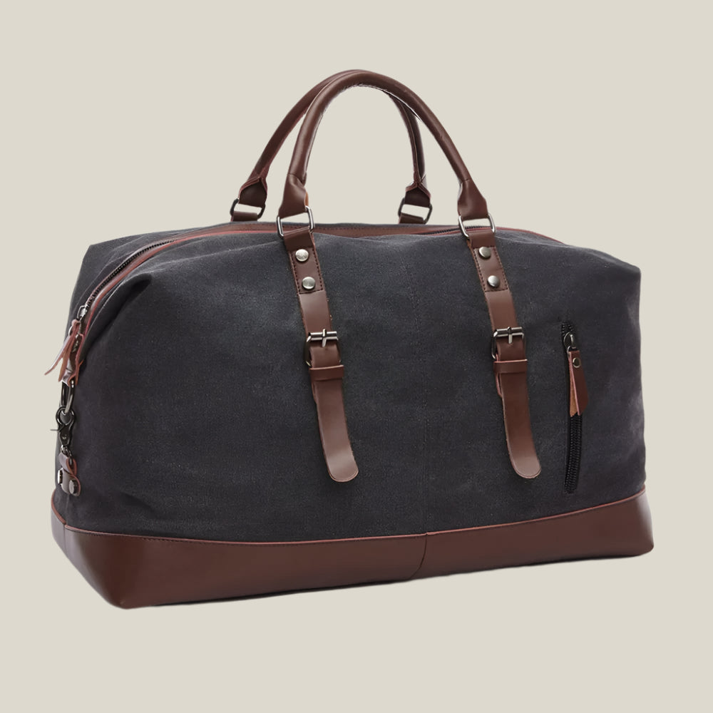Arklen Heritage Duffel – Waxed Canvas & Leather Travel Bag