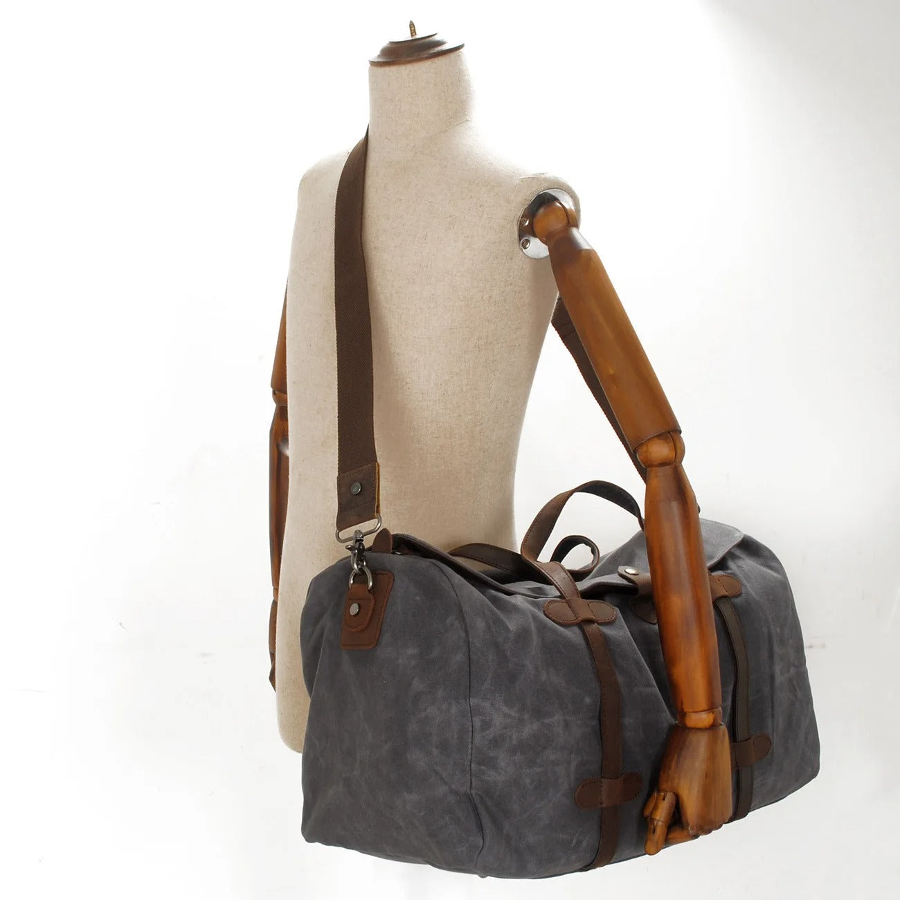 Arklen Wayfarer Duffel – Waxed Canvas Weekend Travel Bag