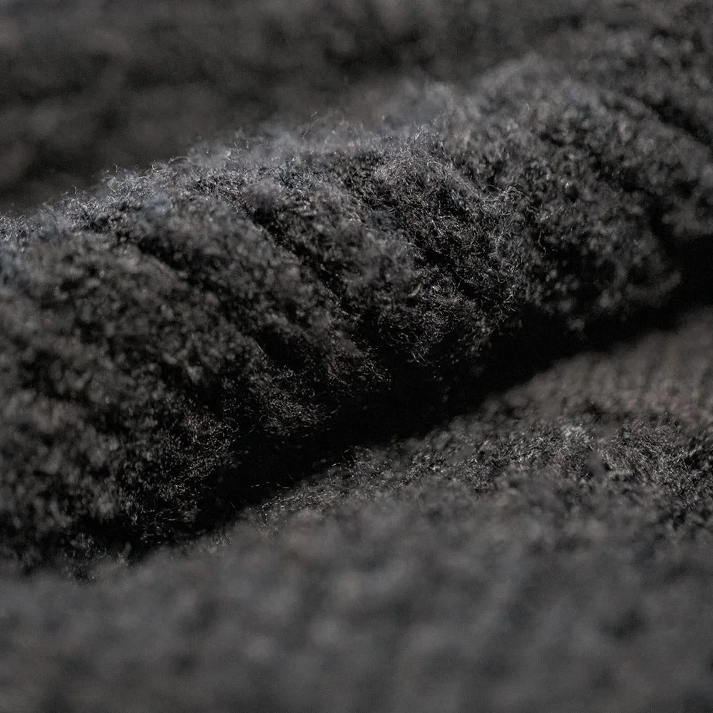 Arklen Buttoned Polo Sweater – Soft Textured Pullover