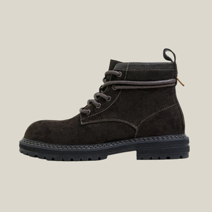 Arklen Combat Suede Leather Boots