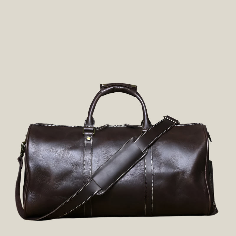 Arklen Voyager Duffel – Full Grain Leather Travel Bag