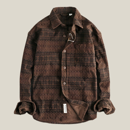 Arklen Frontier Patterned Cotton Shirt