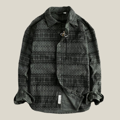 Arklen Frontier Patterned Cotton Shirt